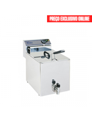 Fritadeira Elétrica com Torneira - 10 Litros