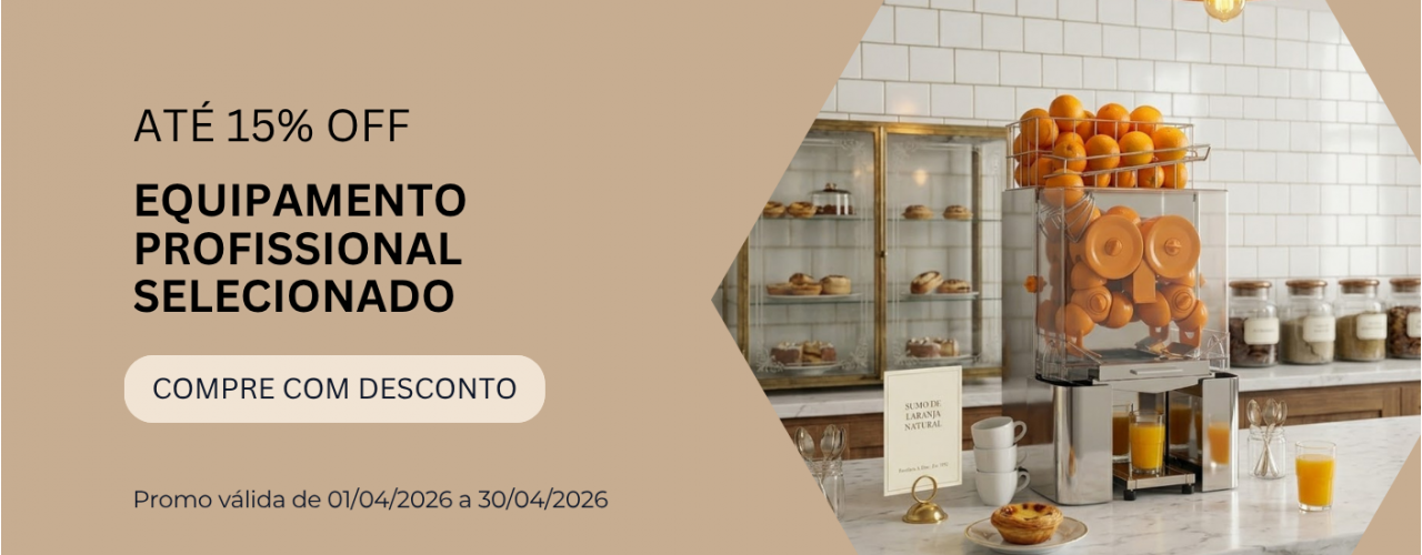 PROMOÇÃO | ATÉ 15%